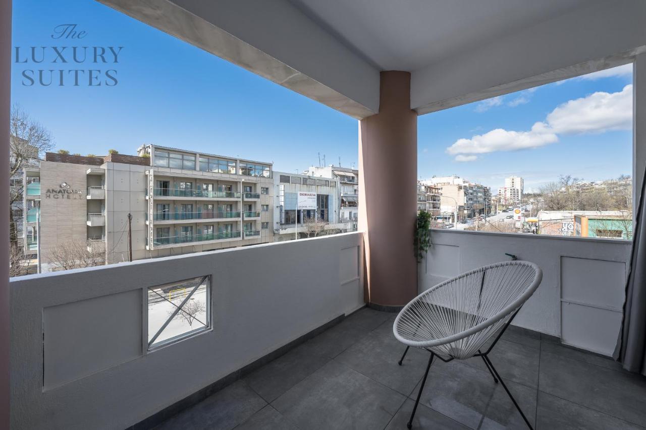 Horizon Apartments, The Luxury Suites Thessaloniki Exterior foto