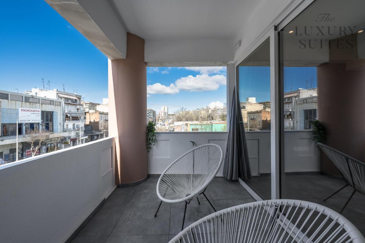 Horizon Apartments, The Luxury Suites Thessaloniki Exterior foto